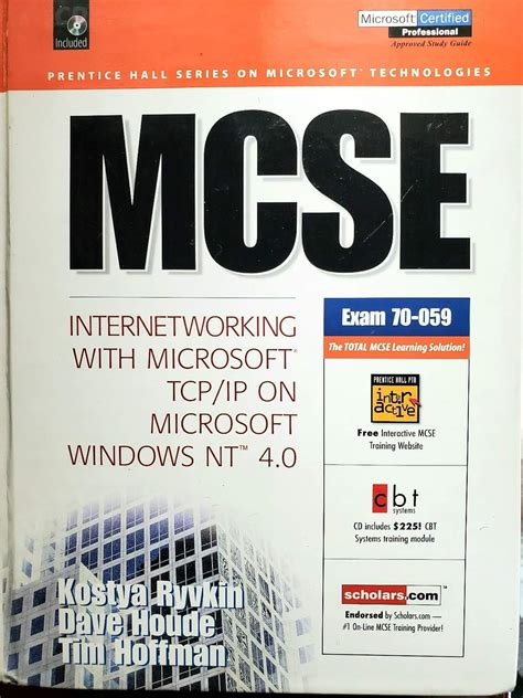 Mcse Internetworking With Microsoft Tcp Ip On Microsoft Windows Nt