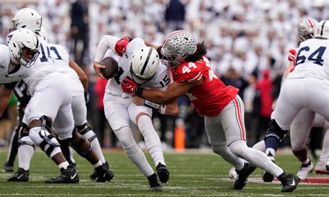 Penn State Football Suffers First Loss To Ohio State Falling