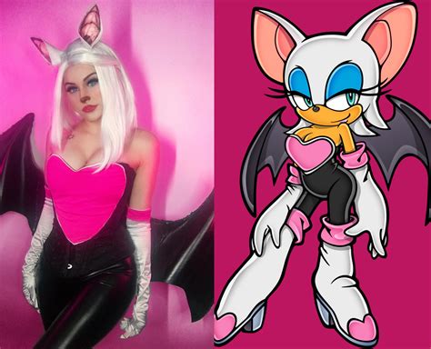 Rouge The Bat Cosplay Costume - Marteko