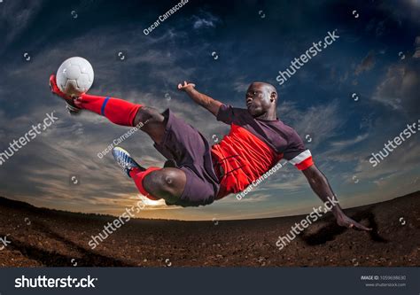 Black Soccer Player Images Stock Photos Vectors Shutterstock