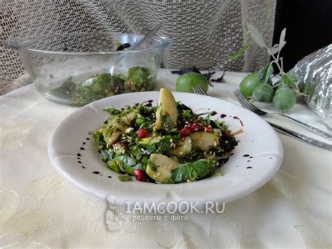 Салат с фейхоа — рецепт с фото пошагово