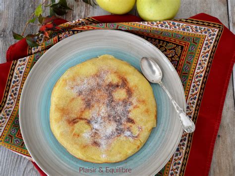 Crêpe épaisse aux pommes à lalsacienne Apfel Eierkueche recette