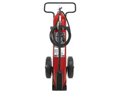 50LB CO2 WHEELED FIRE EXTINGUISHER