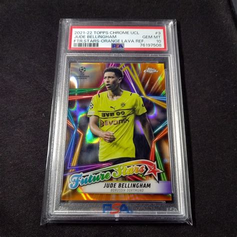 Psa Topps Chrome Ucl Jude Bellingham Future Stars