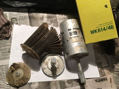 Распил топливного фильтра Mann WK614/46 — DRIVE2