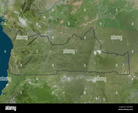 Sud Region Of Cameroon High Resolution Satellite Map Stock Photo Alamy