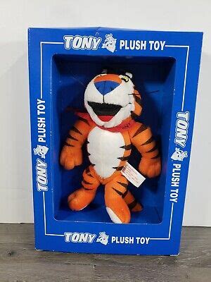 VINTAGE NEW Tony The Tiger Plush Toy 1997 Kellogg S Frosted Flakes