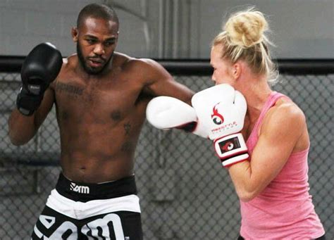 Holly Holm ‘jon Jones Is Instrumental In My Training For Ronda Rousey