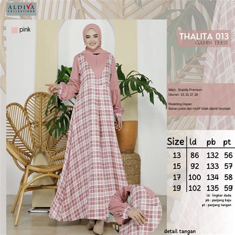 Jual Sale Gamis Motif Kotak Kotakbaju Gamis Remajagamis Lebaran
