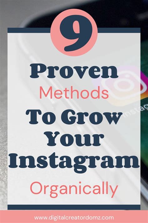 9 Proven Methods To Grow Your Instagram Organically Wordpress Blogger