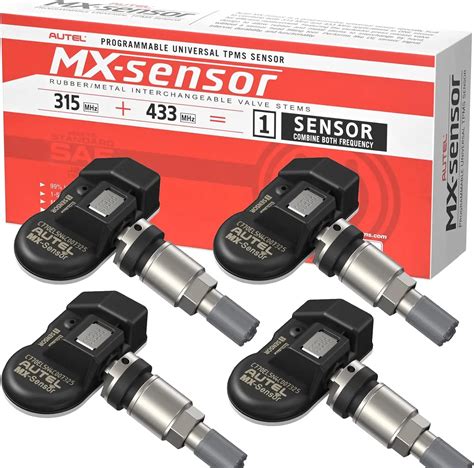 Autel MX-Sensor 433 315 МГц TPMS датчик MaxiTPMS датчик давления в ...