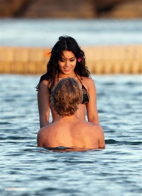 Vanessa Hudgens Wearing Sexy Bikini On A Hawaiian Beach Porn Pictures XXX Photos Sex Images