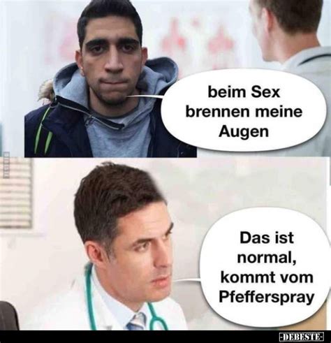 Beim Sex Brennen Meine Augen Das Ist Normal Kommt Vom Pfefferspray