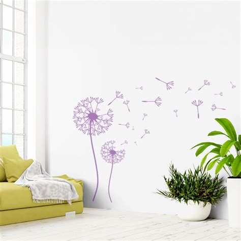 Wandtattoo Pusteblume Verweht Fulima