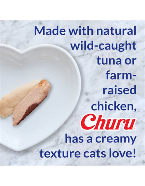 Inaba Churu Puree Cat Treats Chicken Variety 05 Oz 50 Pack Noahs Ark