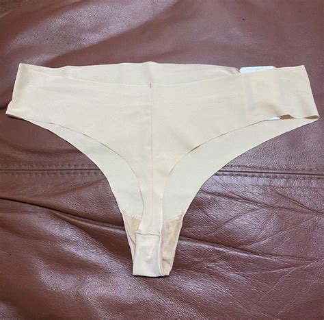 Bnwt Calvin Klein Nude Seamless Thongs Underwear Xl On Carousell