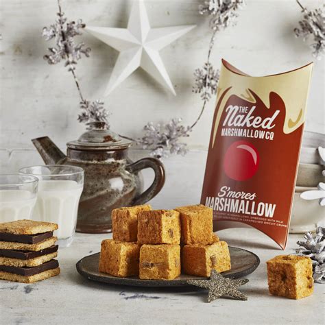 Festive Edition Gourmet Marshmallow Toasting Gift Set By The Naked Marshmallow Co