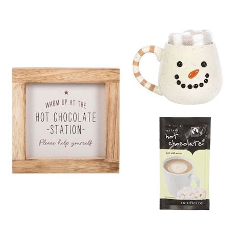 Christmas Hot Chocolate Mug Gift Set By Spiritual Gifts