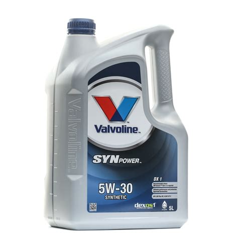 885853 Valvoline SynPower, DX1 Huile moteur 5W-30, 5I, Huile ...