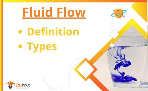What Is Fluid Flow Definition And Types