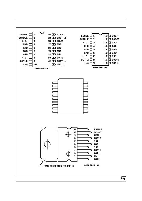L6203 datasheet(2/20 Pages) STMICROELECTRONICS | DMOS FULL BRIDGE DRIVER