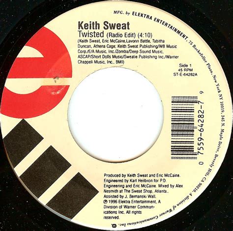 Keith Sweat Twisted 1996 Vinyl Discogs