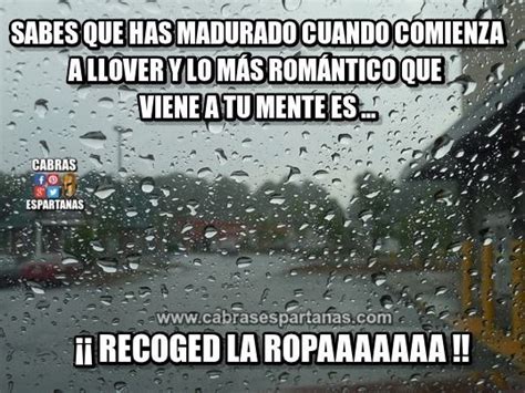 Lluvia Rom Ntica Al Madurar No Es Lo Mismo Memes De Lluvia Lluvia