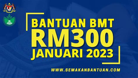 Bantuan Kewangan BMT Fasa 1 RM300 Dibayar Pada Januari Ini Berikut