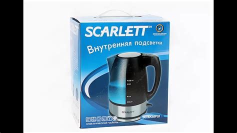 Электрочайник Scarlett SC-EK18P18 - YouTube