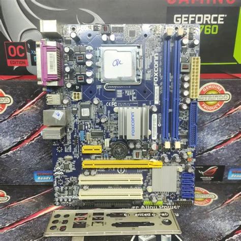 Jual Motherboard Mobo G41 Foxconn Socket LGA 775 Slot Memory RAM DDr3