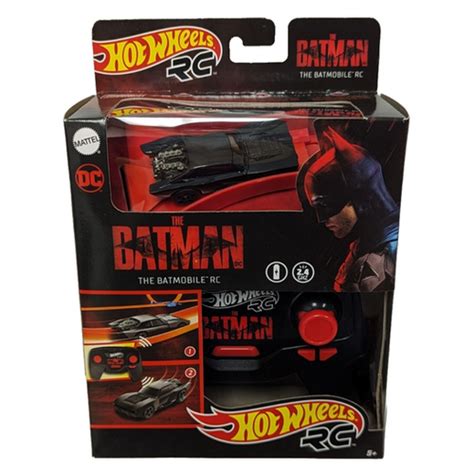 Mattel Hot Wheels Rc The Batman Batmobile Vehicle Decades Of Cool Toys