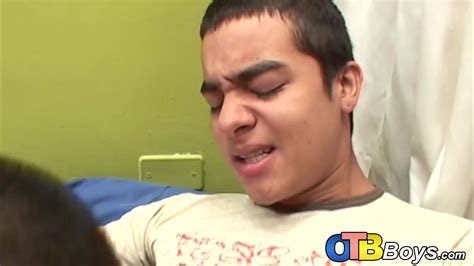 Latino Twink Ass Played By Huge Dildo Before Passionate BJ BoyFriendTV