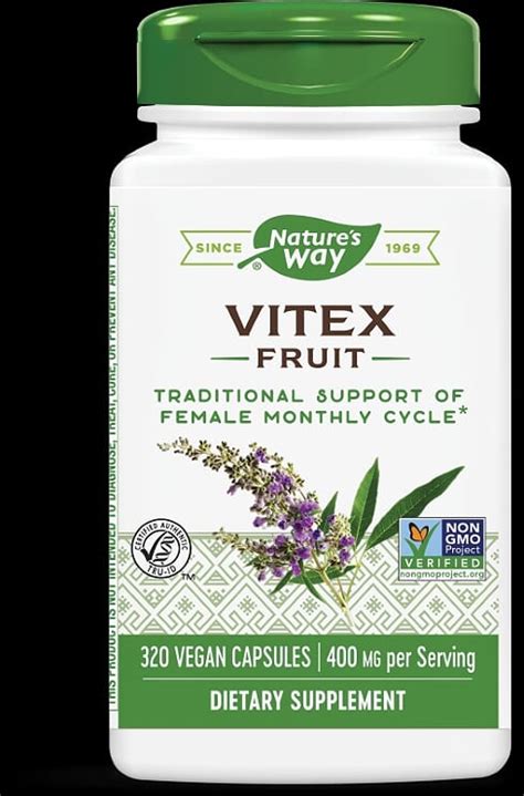 ВИТЕКС плод 400 мг. 100 капсули (Natures Way) » Дрогерия Жанин