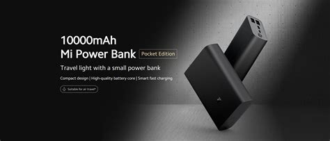 Xiaomi 10000mAh Mi Power Bank 3 Ultra Compact – Xiaomi Store