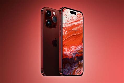 Представлены новые варианты цвета iPhone 15, в том числе темно-красный ...