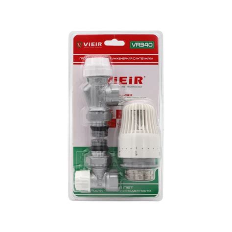 Комплект терморегулирующий осевой, VR340 - Vieir Сантехника Оптом