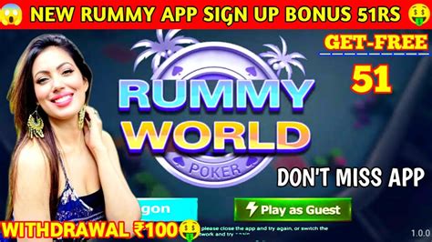 New Rummy App New Rummy App Sign Up Bonus Rs Best Rummy App Rummy