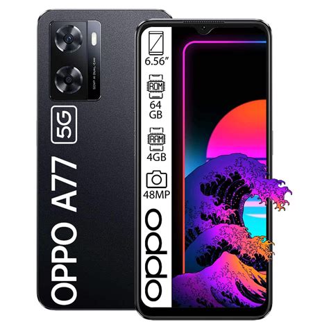 Smartphone Oppo A77 64GB 4GB - Negro | Walmart en línea