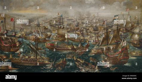 The Battle Of Lepanto Of 1571 1640 The Battle Of Lepanto Painting