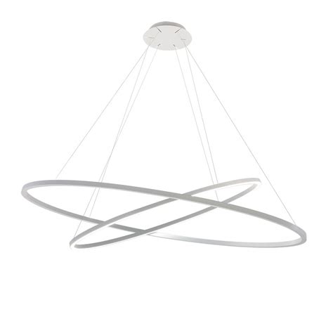 Pendelleuchte Ellisse Double Led Von Nemo Wei Made In Design