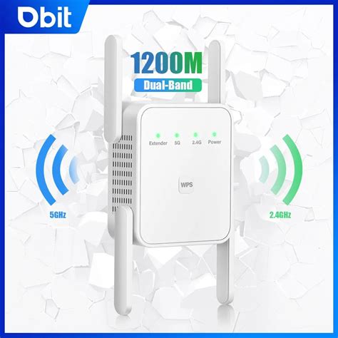 Dbit-1200Mbps-Wifi-Extender-2-4-5Ghz-Dual-Band-8500Sq-Ft-Wifi-Signaal ...