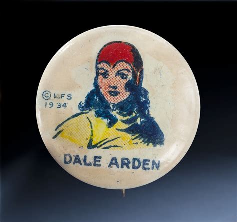 Button Dale Arden Flash Gordon Character National Air And Space Museum