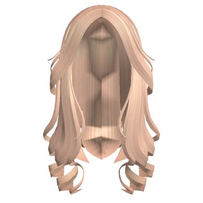 Popstar Messy Blonde Curls Roblox