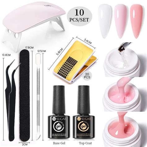 Ur Zucker 15ml Acryl Verl Ngerung Nagel Gel Set Schnell Bauen Nagel Kit