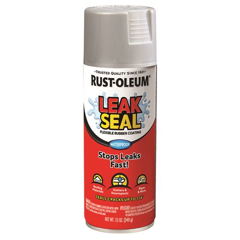 Rust Oleum Aluminum Leakseal Flexible Rubber Sealant Oz Paintplace