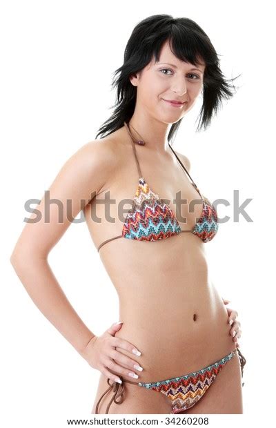 Beautiful Sexy Fit Woman Bikini Isolated Stock Photo Shutterstock