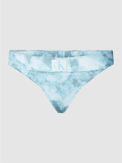 Kup Online Calvin Klein Underwear Figi Bikini Z Efektem Batiku Model Brazilian Cut