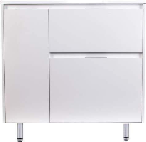 Тумба под раковину Style Line Барселона 90 Люкс Plus R, с бельевой ...