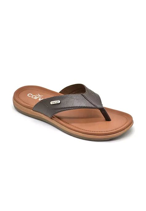 Jual Carvil Carvil Sandal Terios M Dark Brown Original Zalora