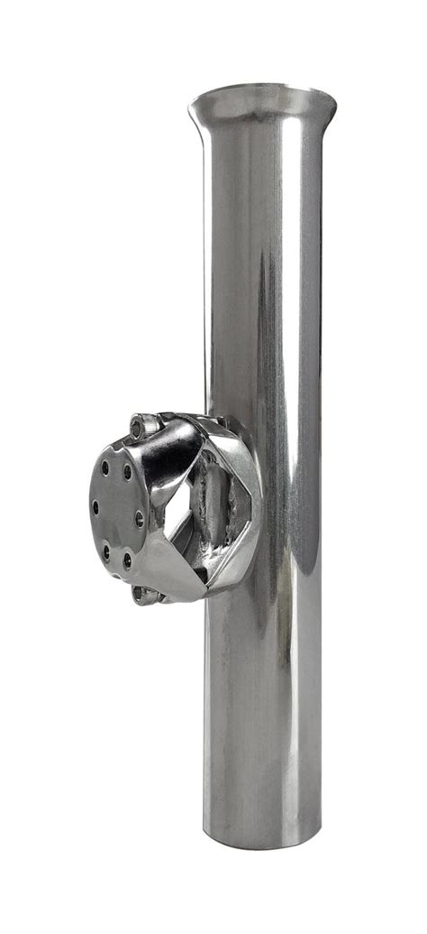 Держатель спиннинга на леер 25 мм, 250х37 мм, нержавеющая сталь Код ...